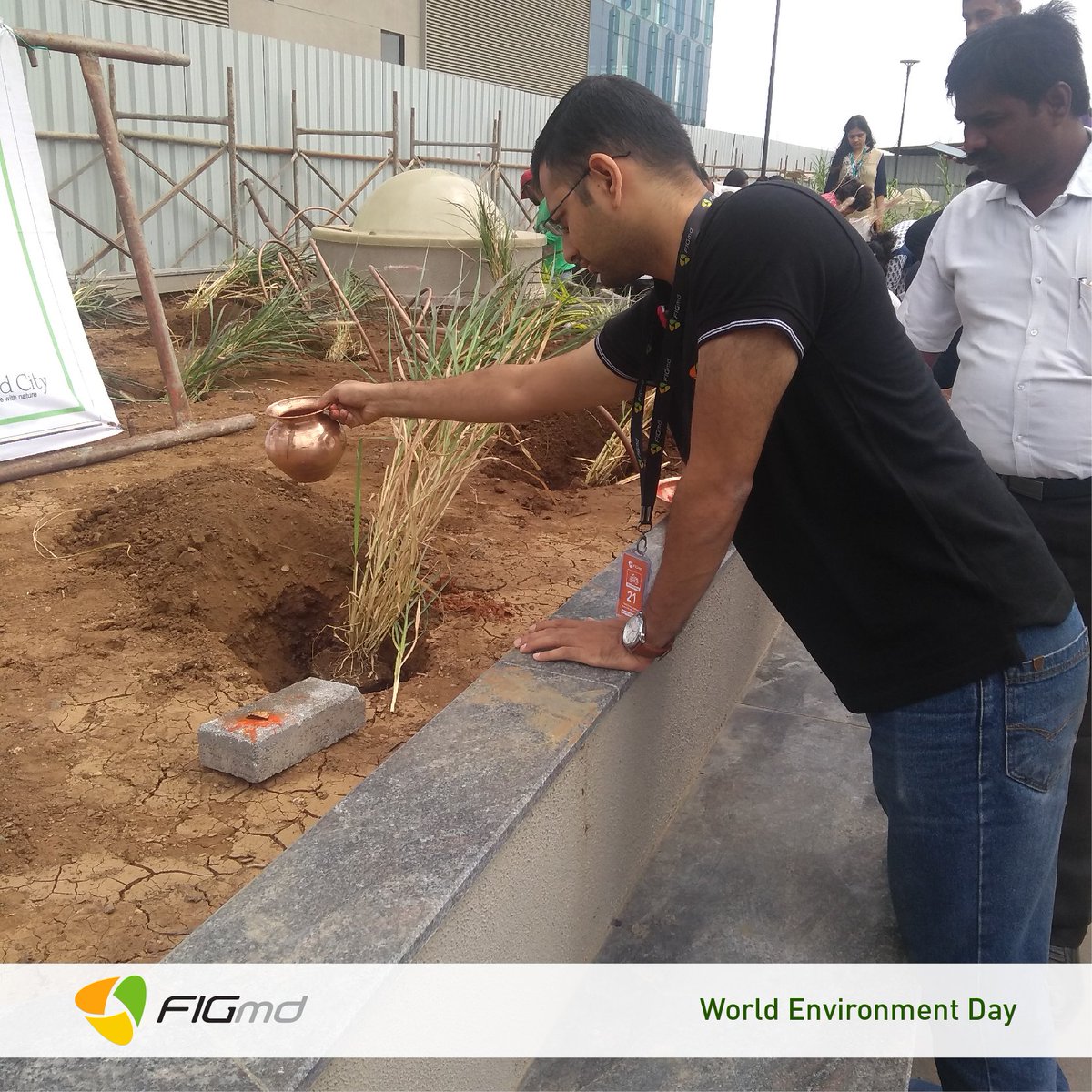 FigmdI's tweet photo. World Environment Day celebration at FIGmd.
#WorldEnvironmentDay #EnvironmentDay #GoGreen #Green #FIGmd https://t.co/5fqDXrXTxn