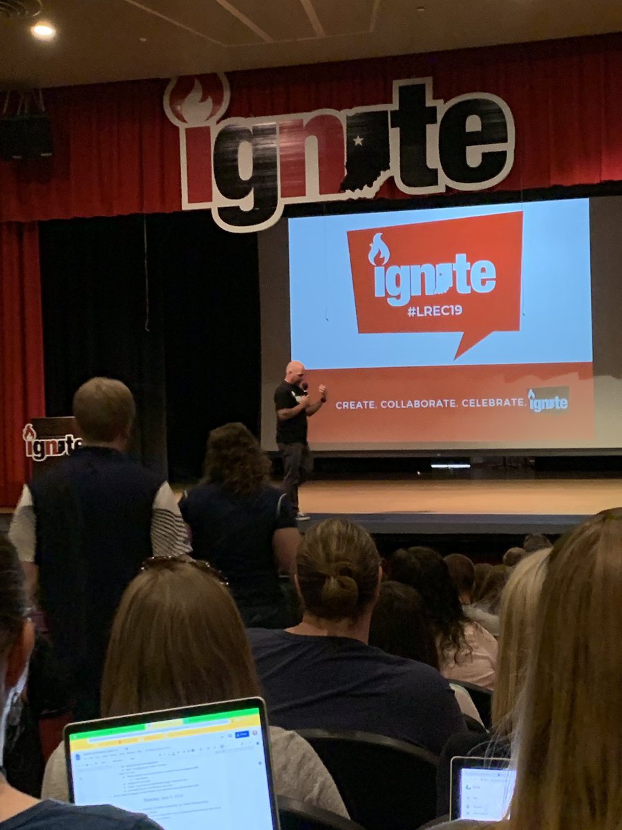DSmithBeckett3's tweet photo. Day 2 at Ignite. We are looking forward to a fabulous day. #LREC19 @mrridenour82 @SarahStinson428 https://t.co/Qw7uqAmlms