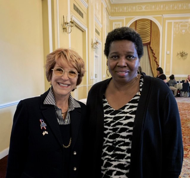 VetsExperience's tweet photo. Wonderful Women #Veterans Reception at the National Association of County Veteran Service Officers Convention in @CityofCleveland, Ohio. @NACVSO1990 #NACVSO - County VSO's are near you and eager to assist! Find one at: https://t.co/n227LSOgHx #VetResources https://t.co/8jOlen7JqK