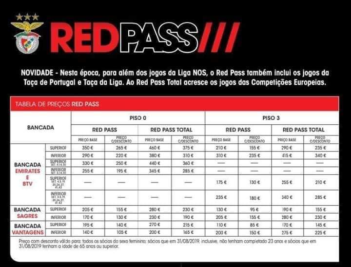 Information Glorious SL Benfica On Twitter Tabela De Pre os Do Red information-glorious-sl-benfica-on-twitter-tabela-de-pre-os-do-red