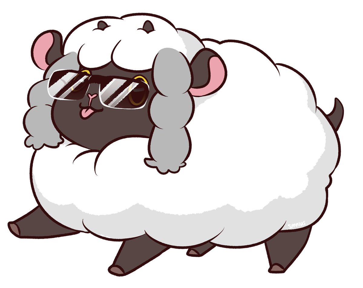 LuxArcherTV's tweet photo. CooLoo commission!! #wooloo #PokemonSwordShield https://t.co/DRD1q8ByAJ