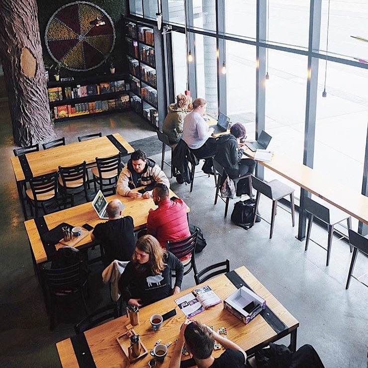 We are happy to welcome <a href="/RTWaterloo/">The Round Table Waterloo</a> to the <a href="/_SettlementCo/">Settlement Coffee Roasters</a>​ in our 1 Victoria building! Grab a coffee during the day or bring your friends for an evening of board games! ☕️🎲 #kwawesome #explorewr #coffeeshop #dtkitchener #condoliving