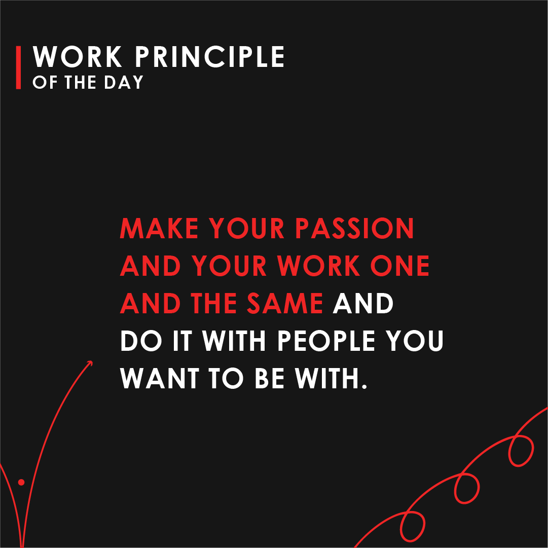 RayDalio's tweet photo. Work is either 1) a job you do to earn the money to pay for the life you want 2) what you do to achieve your mission, or some mix of the two. I urge you to make it as much 2) as possible, recognizing the value of 1). If you do, most everything will go better than if you don’t. https://t.co/yD418ay006