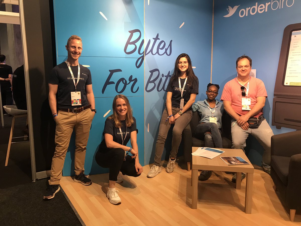 orderbird's tweet photo. Kommt vorbei und besucht uns auf der #wearedevs19 in #Berlin. Unser #orderbird Team freut sich auf euch! https://t.co/G5Ls7wmwWm