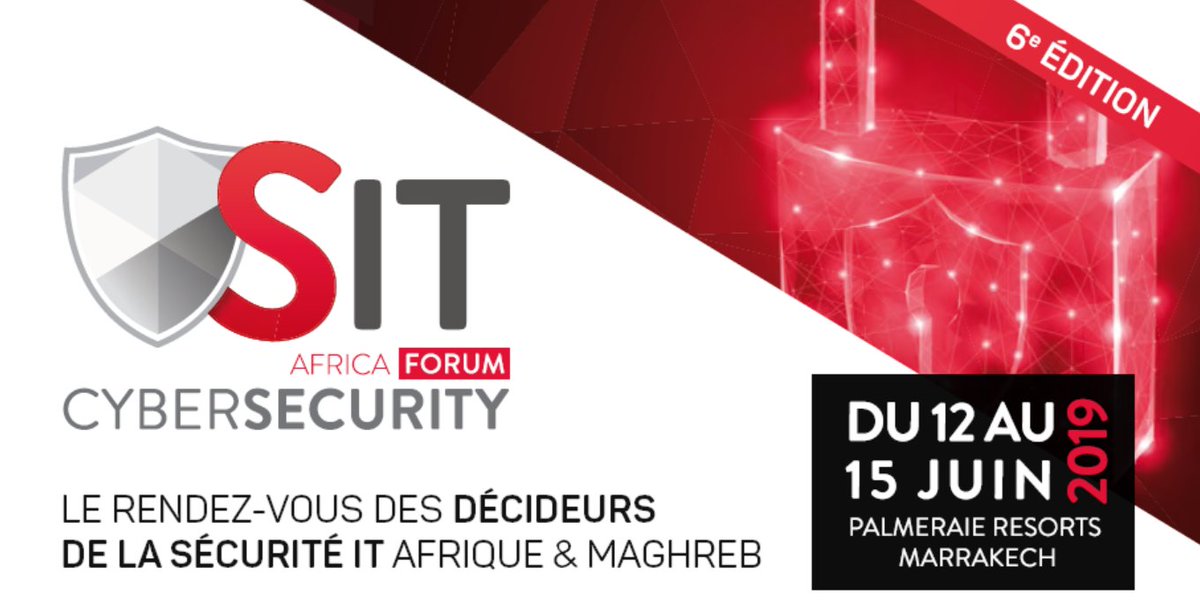 BitdefenderPro's tweet image. Le SIT Cybersecurity Forum ouvre ses portes le 12 juin à Marrakech ! L’équipe Bitdefender sera présente à ce rendez-vous incontournable de la #cybersécurité au Maghreb et en Afrique de l’Ouest. Venez rencontrer nos experts sur le stand 21.
cybersecurity-forum.ma