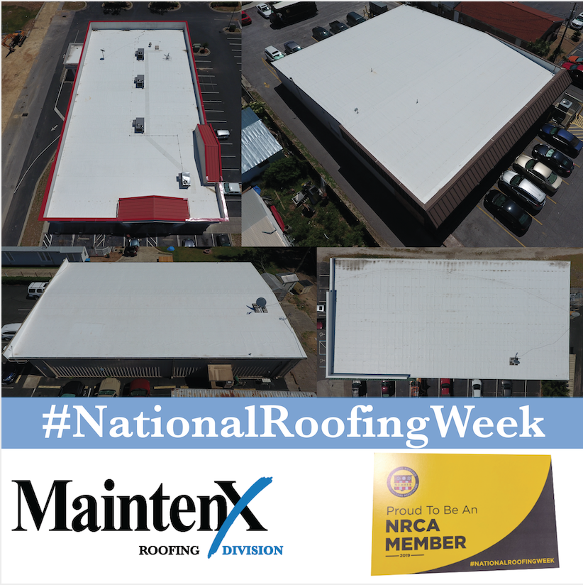 MaintenXOnline's tweet image. #NationalRoofingWeek #SignatureProjects After #HurricaneMichael went through the Panhandle last year #TeamMaintenX helped repair &amp;amp; replace damaged roofs for many of our impacted customers! @NRCAnews #RoofingExperts  #CommercialRoofing #Roofers #Roofing #Facilitymaintenance