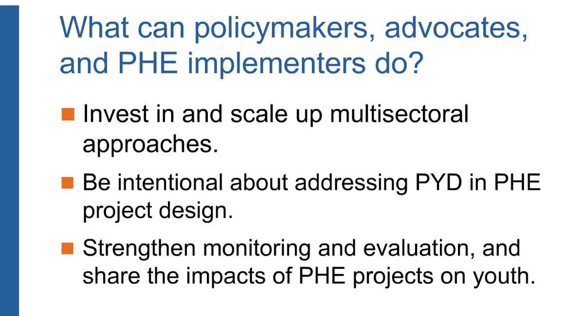 PRBdata's tweet image. Action steps for raising up the voices and engagement of #youthleaders within #integrateddev and #popenviro projects? #PRBchats