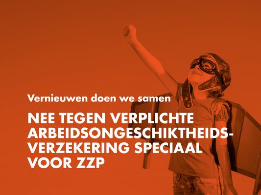 StarterscafeR's tweet photo. Ook wij zeggen nee tegen verplichte arbeidsongeschiktheidsverzekering speciaal voor zzp’ers! Help ons mee en teken de petitie via deze link: https://t.co/U8sWfwbyaA

#aov #arbeidsongeschiktheidsverzekering #petitie #aovpetitie #starters #zzp https://t.co/jfCo8IRMeH