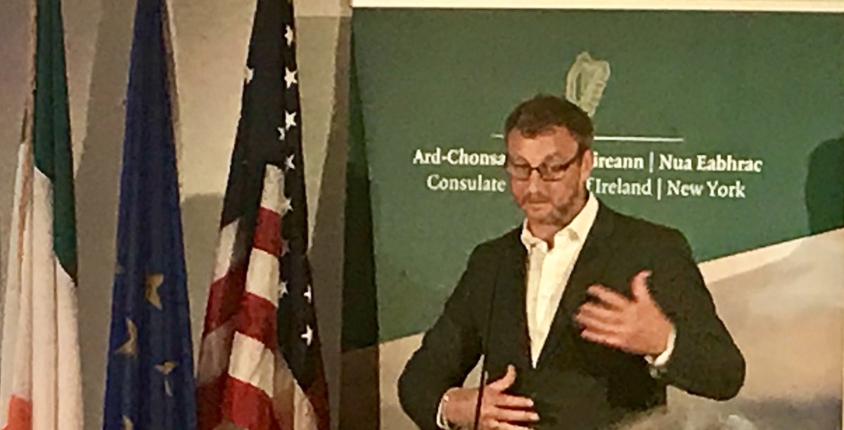 IrelandinNY's tweet photo. Great launch last night of @thisisny and @rharrisfilmfest ! Limerick and Donegal are the places to be this autumn! https://t.co/cN14w4CJls