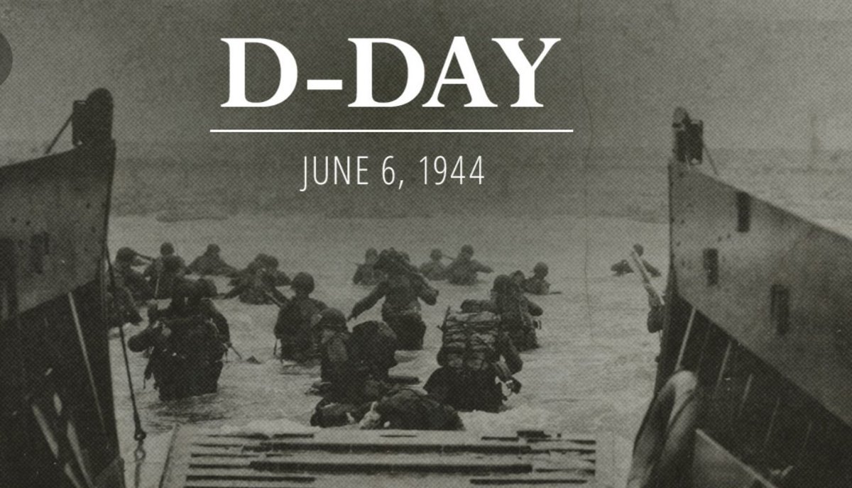 Today marks the 75th anniversary of D-Day. The sacrifice and courage that day will live on forever.