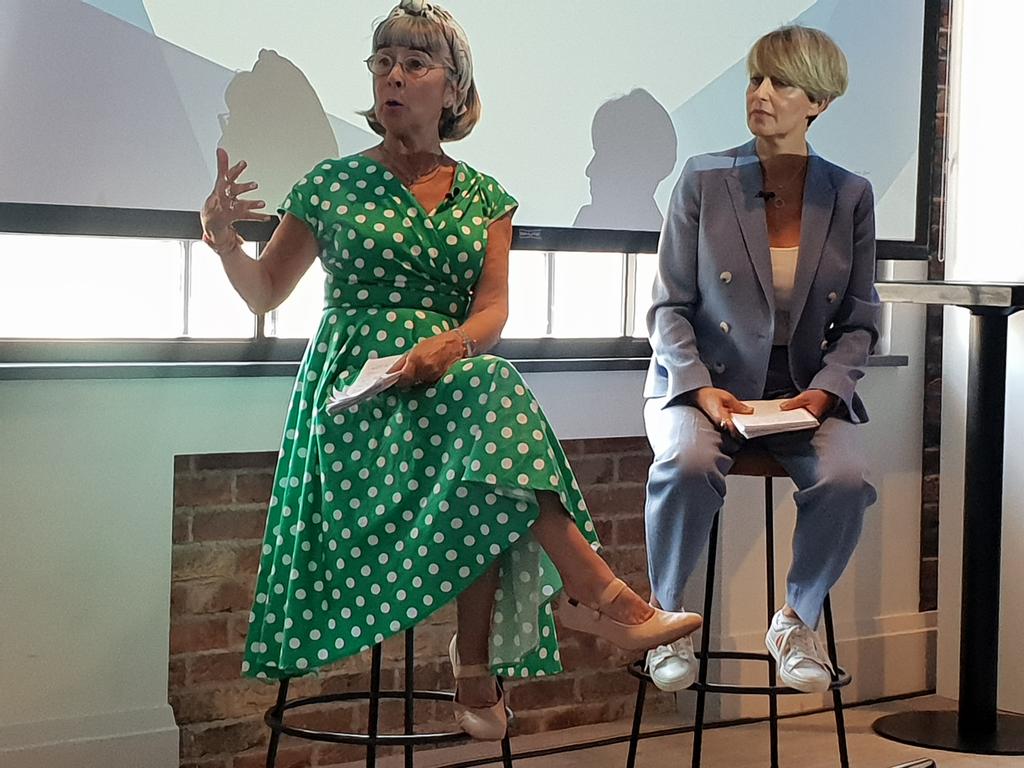 EmilyPenny's tweet photo. My new hero Suzi Grant. On ageism in marketing. "Just include us" Brilliant.  #decodedfuture #branding #trends #marketing https://t.co/CQScivtOzm