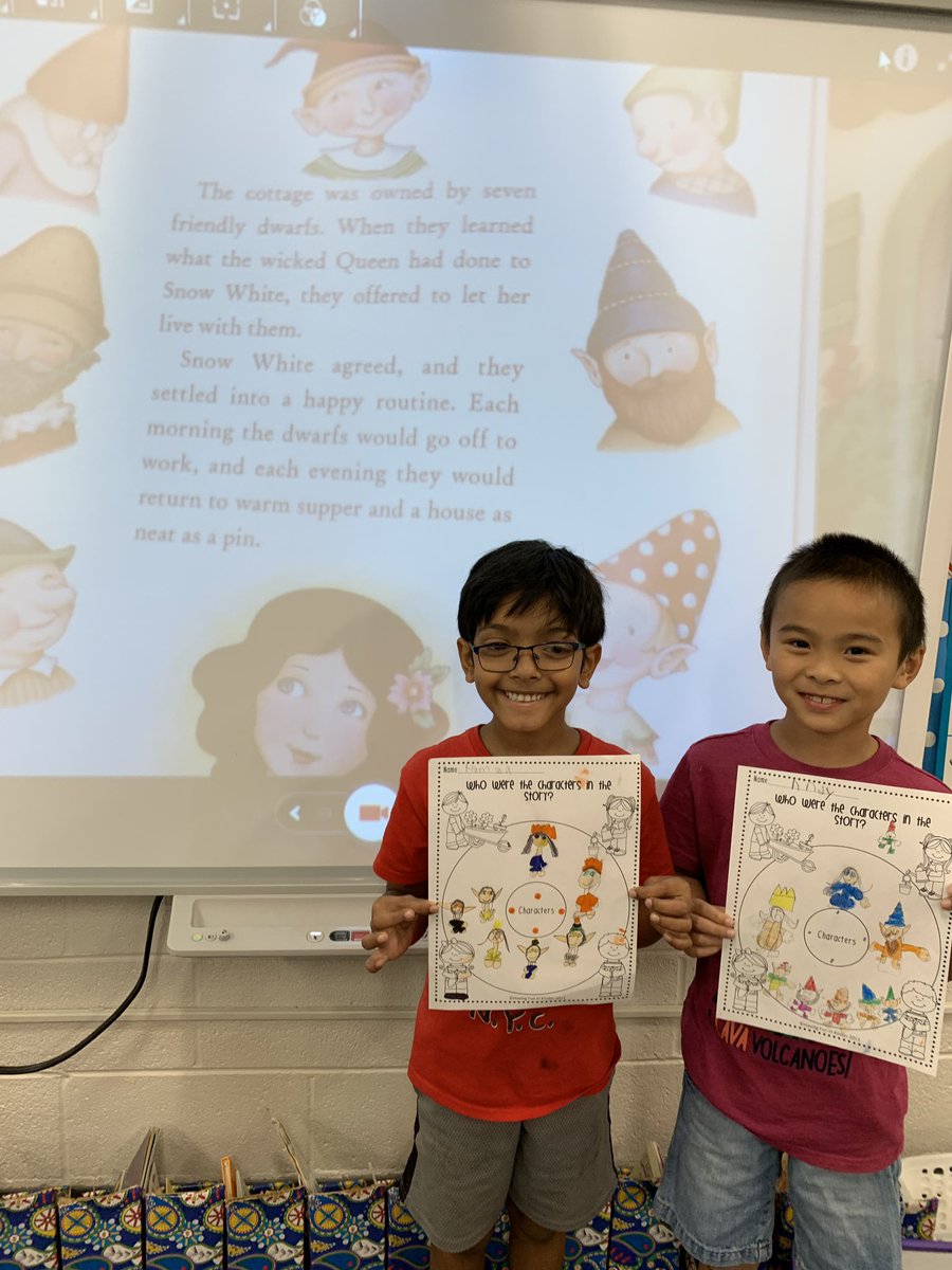 RandGR1's tweet photo. Snow White and the Seven Dwarfs helped one another 🎈@RandolphStars @principal_aps #ranIBstars #APSisAwesome https://t.co/03YJawcsS0