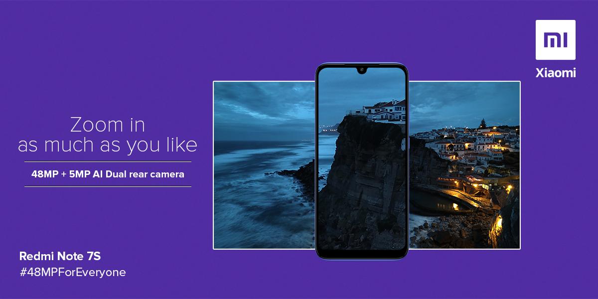 RedmiIndia's tweet image. Zoom in. 
A bit more. 
A little bit more. 
Perfect. 

This is what the #RedmiNote7S lets you do. 
#48MPForEveryone