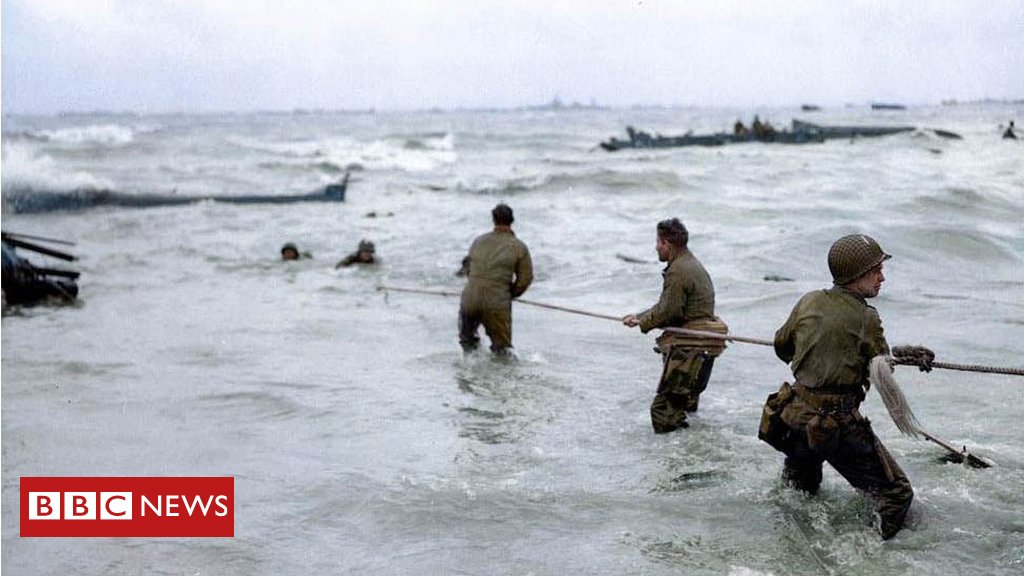 Striking D-Day photos transformed from black &amp; white to colour

bbc.in/2HYrAe4 #DDay75thAnniversary