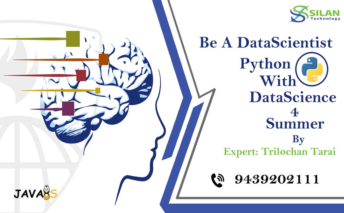 pythontpoint's tweet image. mailchi.mp/a192139c98f7/s…
#DataScience #DataScienceTraining #DataScienceTrainingInstitute #DataScienceTrainingInstituteinBhubaneswar