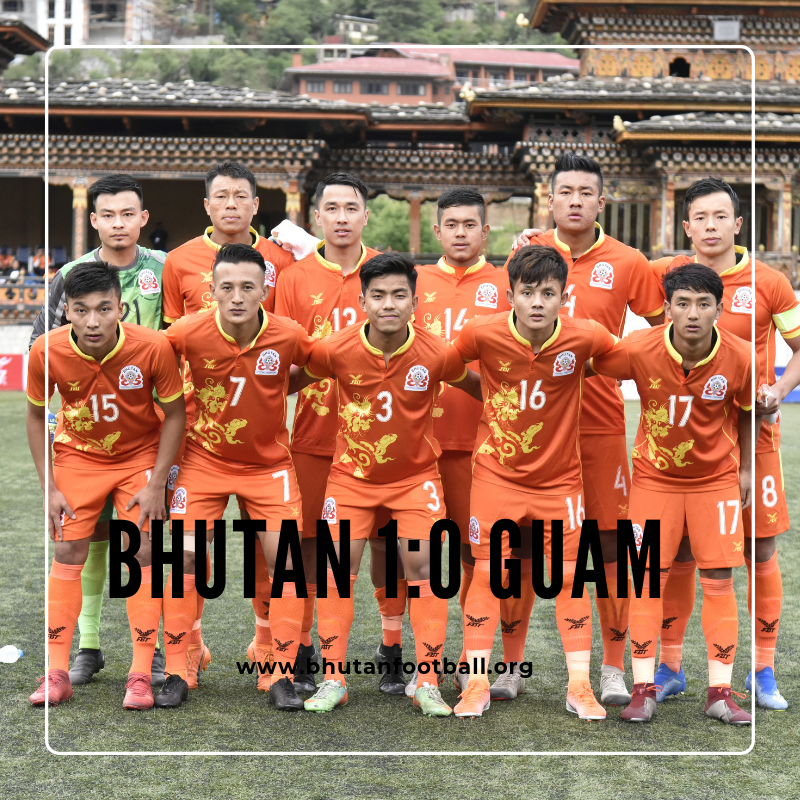 Latest Score 87': FIFA World Cup Qualifiers 
BHUTAN 1:0 GUAM

#bhutanvsguam #bhutan #dragonboys #fifa #FIFAWorldCupQualifiers #FIFAWorldCup

bhutanfootball.org