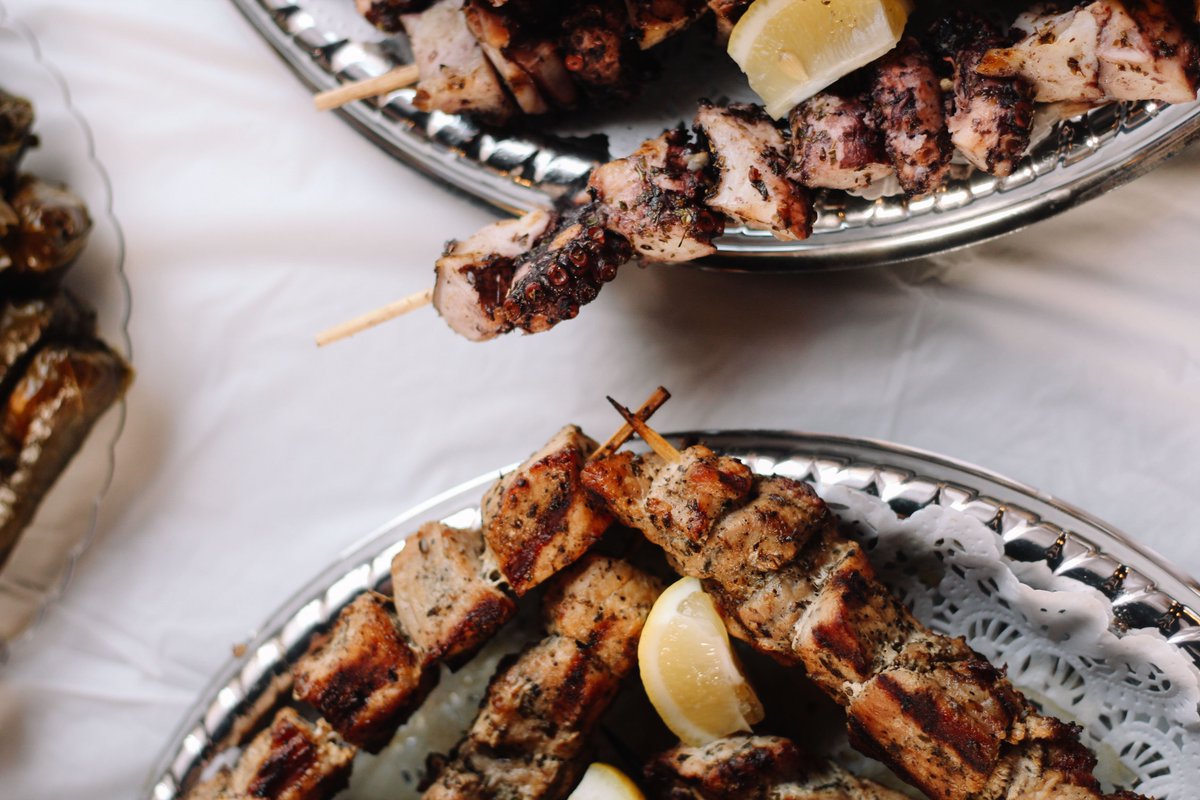 GreekFolkFest's tweet photo. IT'S FESTIVAL DAY! Hope you're hungry!! @BaltimoreMD, join us today starting at noon. 🇬🇷

📸: @hbro36 #GreekFood https://t.co/Ytr0nX2dYV