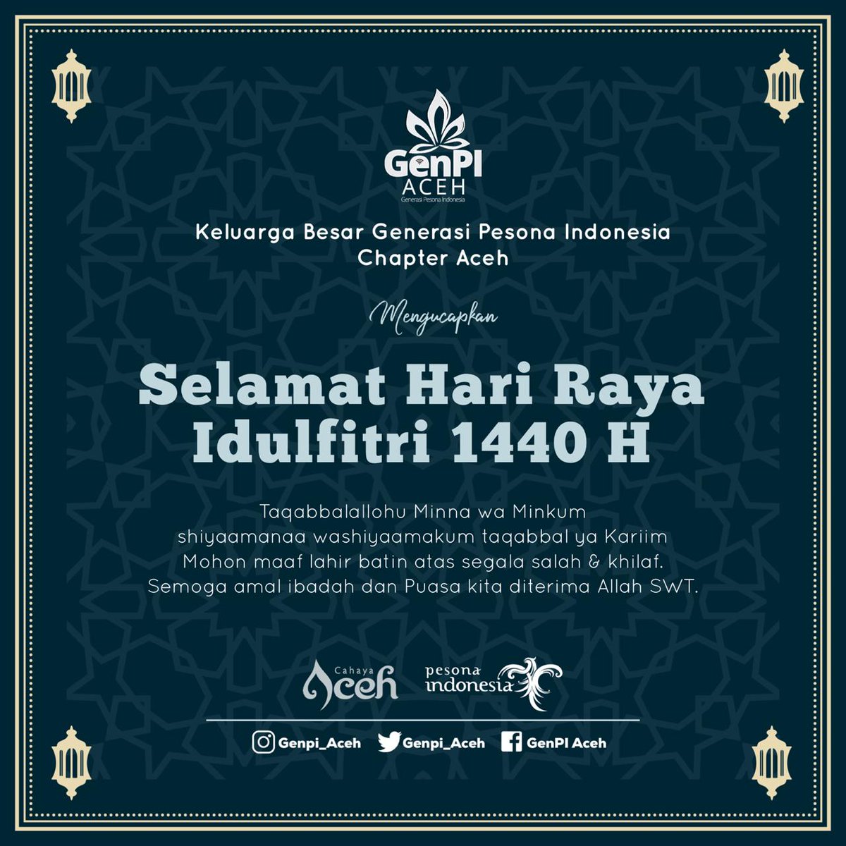 Selamat Hari Raya. 
Semoga Berkah.....!!! 
<a href="/genpiaceh/">GenPI Aceh</a>
<a href="/genpipidie/">GenPI Pidie #PesonaMudik2019</a>

#PesonaMudik2019 
#PesonaIndonesia