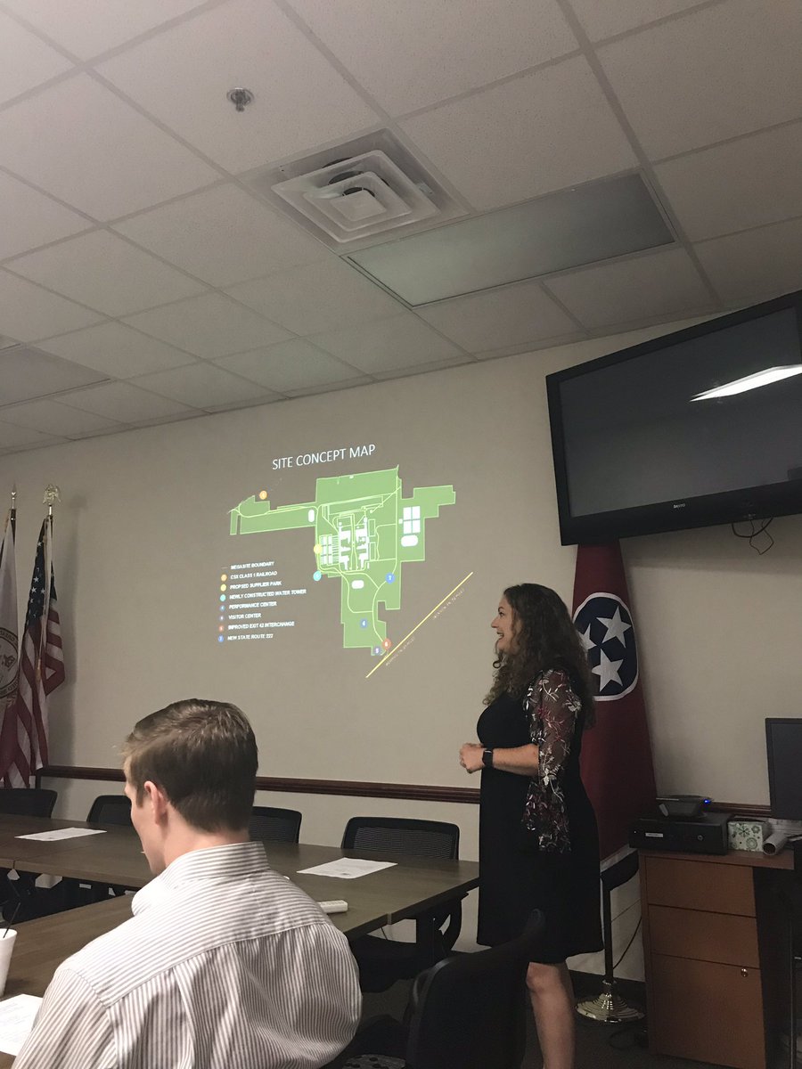 MBJReporter's tweet image. Now, I’m in Bartlett at the Shelby County Joint Economic &amp;amp; Community Development Board. Gwyn Fisher of @TNECD is here presenting about the Memphis Regional Megasite, which has seen an uptick of interest in the past few months, she says. Don’t worry, you will read more about this.