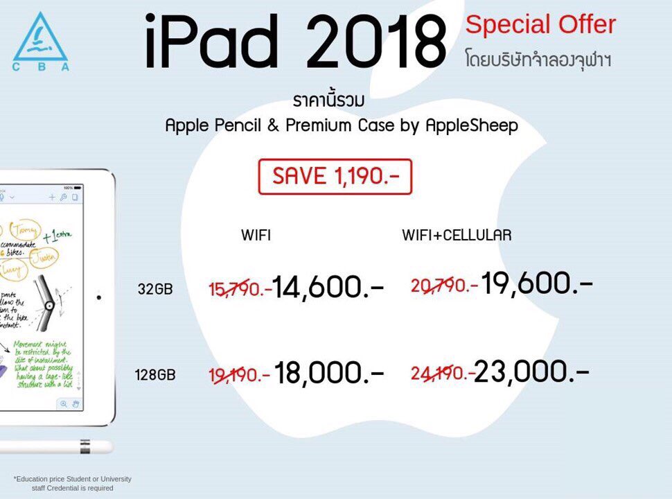 Cba2019_'s tweet photo. 🎉🎉 โปรโมชั่น iPad มาแล้ววว!!
สนใจติดต่อ Line: @smartdevicesbycba
#CBA #CBACHULA #CBACHULA2019 #dek62 #dek63 #cufirstdate #cufirstdate2019 #ถูกบอกต่อ #ถูกและดี https://t.co/L1cIUmravz