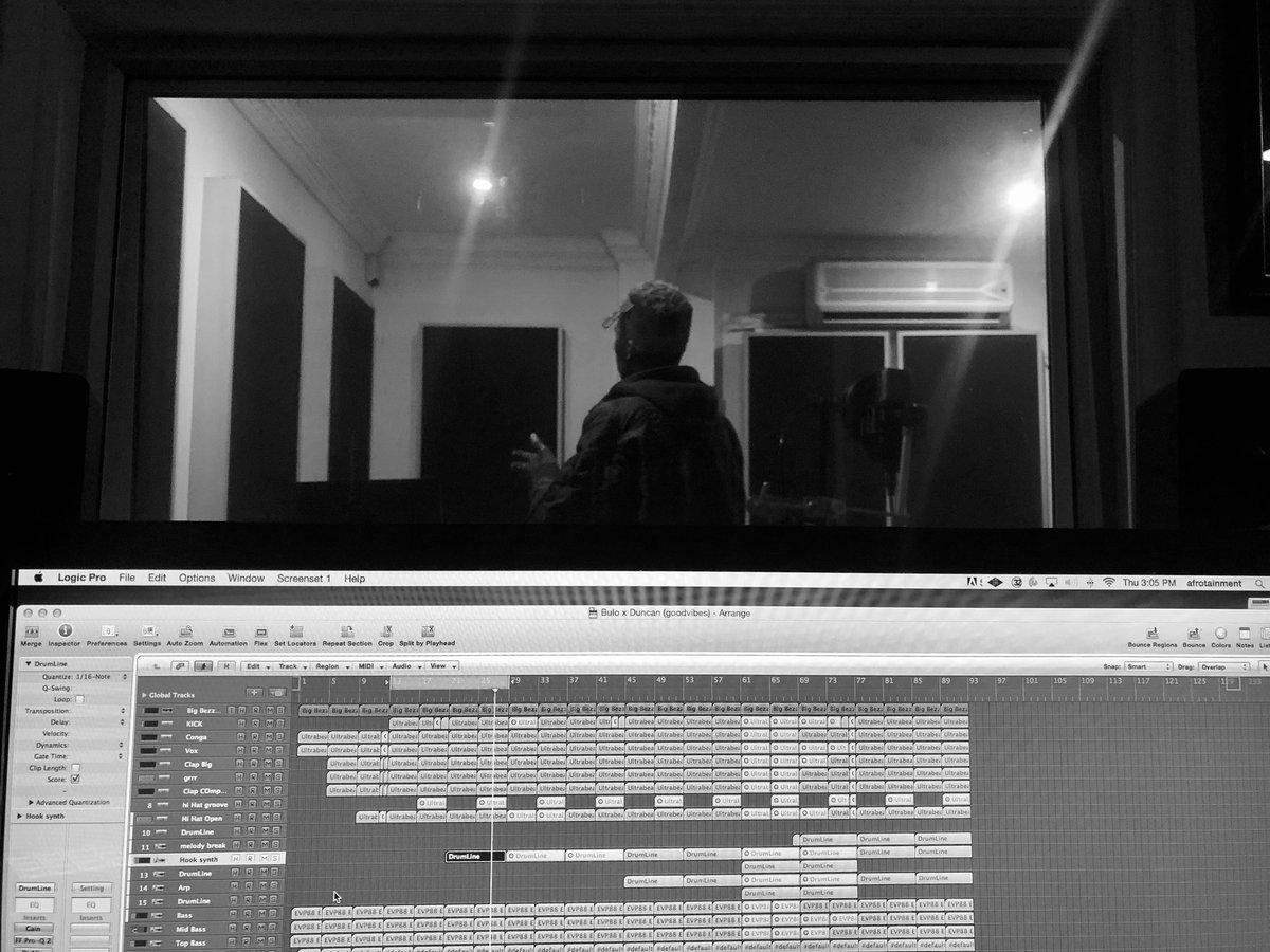 PrinceBulo's tweet photo. In studio with @DuncanSkuva ๐ธ๐ค https://t.co/JZqz67li5O