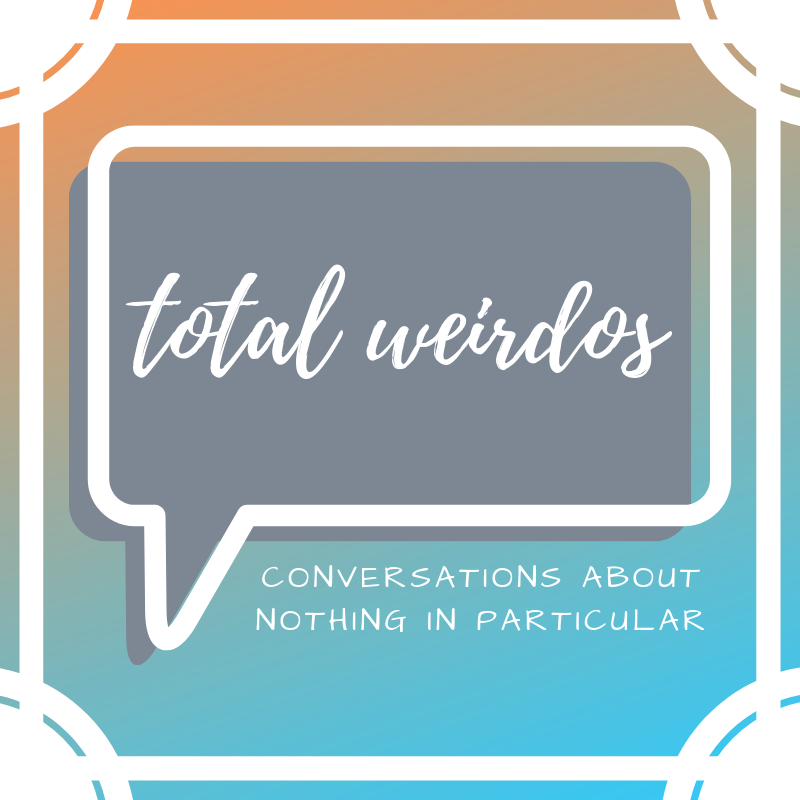 TotalWeirdos's tweet photo. 3 weirdos having Conversations About Nothing!  Check out our first 2 episodes and enjoy some creepy RomCom moments and some serial killers at https://t.co/TblE7JbaeN   #totalweirdospodcast #romcoms #murder #conversationsaboutnothing https://t.co/dCCOlCIPX1