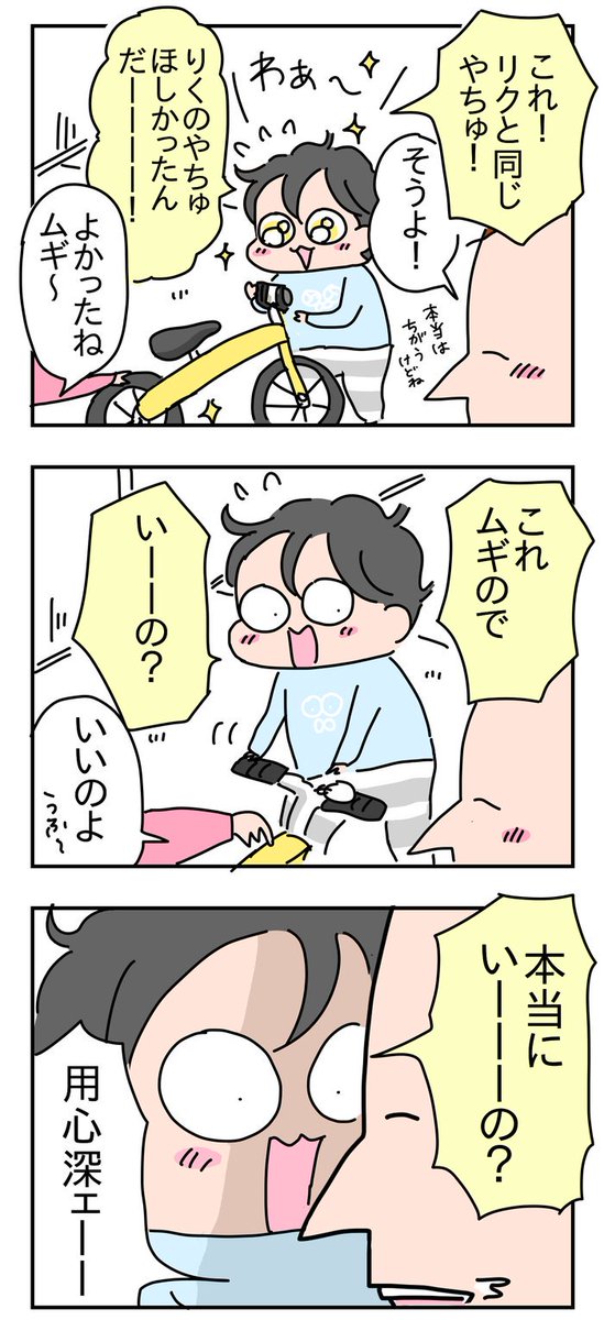 ムギ３歳の誕生日プレゼント②
 