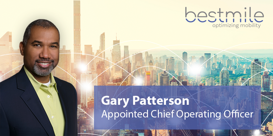 Gary Patterson joins #Bestmile as COO! Gary is a visionary IT and digital transformation leader. Learn more. hubs.ly/H0jbns10 #fleetorchestration #smartmobility