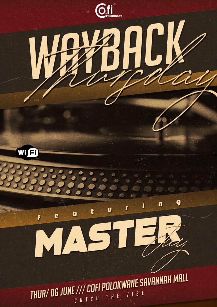 MasterjaySA's tweet photo. Let's do @CofiPolokwane tonight for some #classicdeephouse tunes https://t.co/HaUGp0r8Lc