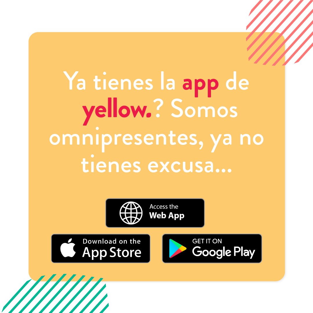 yellowmarketapp's tweet photo. 🦄 ¡Ya están aquí las #apps para #iOS y #Android! ✨ Que no se os pase descargarla... o si preferís acceder desde el ordenador, también podéis usar la versión web. Link en la bio ☝🏻☝🏻
.
#yellowmarketapp #yellowmarket #yellowapp #app #ios #android #googleplay #appstore #download https://t.co/RvF4B69xLK