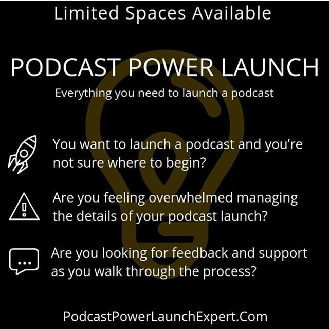 getyourmuseon's tweet image. 🚀PODCAST LAUNCH CONSULTING - Limited Spaces Available! 👩🏼‍🔬Work directly with @tracideforge, internationally recognized podcast expert and years of business development, broadcast radio &amp;amp; podcast experience. She’ll help you identify the best way to create, produce, launch, marke…