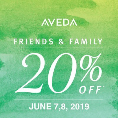 StormHairGroup's tweet photo. Celebrate summer with our SALE!!!

This weekend only get 20% off of your very favourite Aveda products. Stock up on all of your favourites or try something new!!

Fonthill and Geneva St. are open from 9am-5pm on Friday, and from 8am-4pm on Saturday.

We look forward to seeing you https://t.co/0XjrvPVSPW