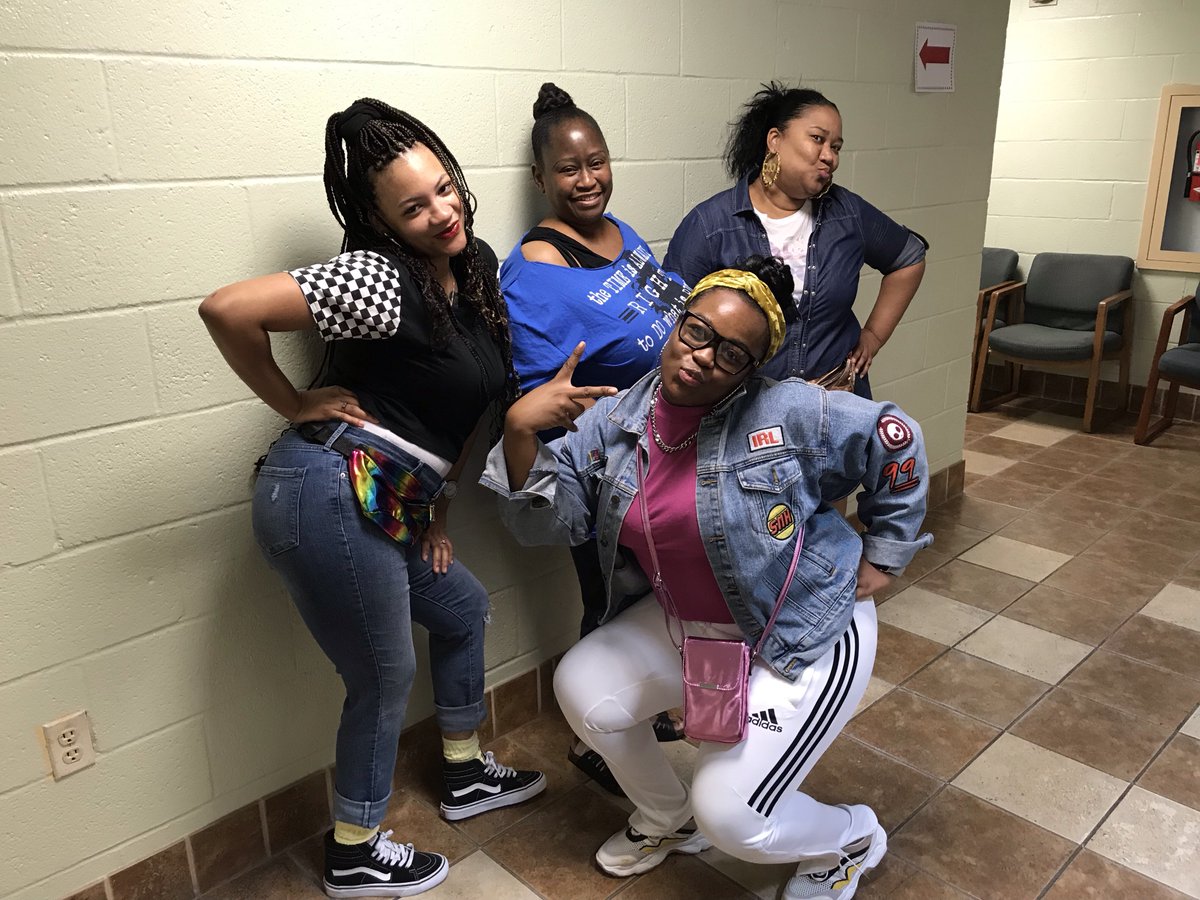 BaltimoreCAP's tweet image. Express Yourself! #EnergySpiritWeek continues with the #OHEP Dress for the Decade event at #BaltimoreCityCAP.