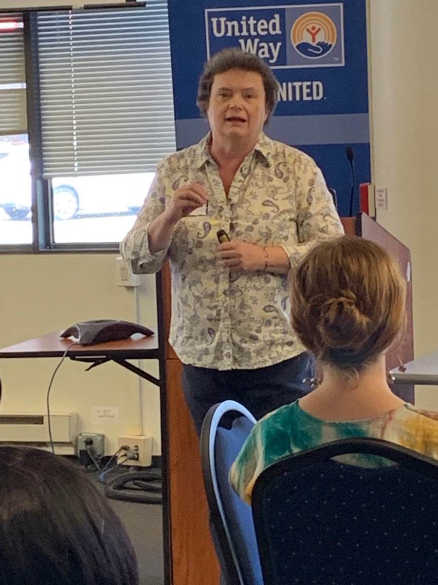 ECParenting's tweet photo. Conducting training on the Impact of Substance Abuse on Parenting and children. Thank you United Way of Greater Philadelphia and Southern N.J for co-sponsoring! #unitedforchange https://t.co/WkVIhYmZQB