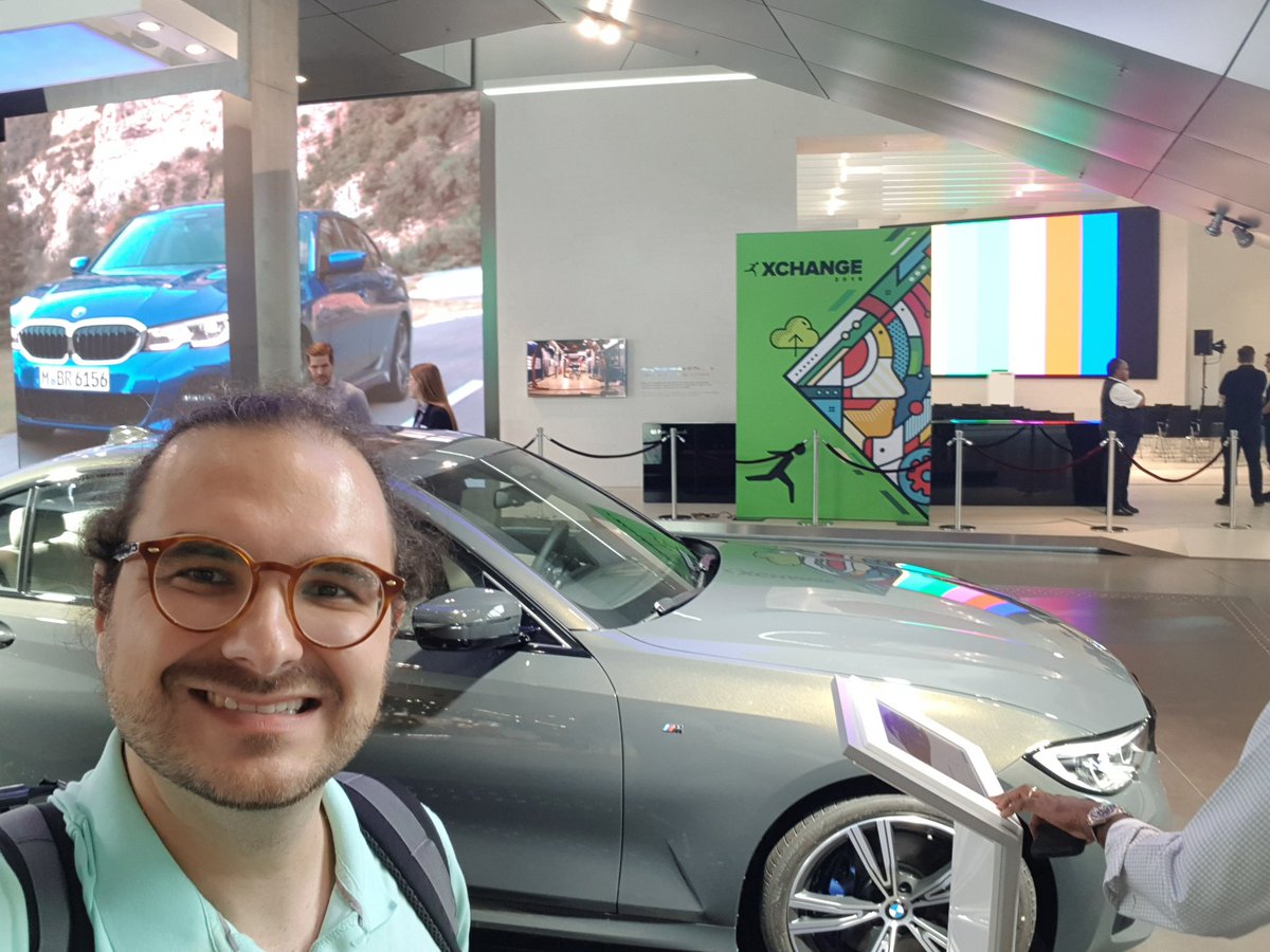 rschu's tweet photo. Unfortunately I'm not here at BMW World to pick up a new car BUT even better it's a great venue to show HoloBeam and our @Valorem @Reply_ITA Mixed Reality apps at #Xchange Munich! 🚀
#mixedreality #HoloLens #HoloBeam #ar #mr #lifeatreply #bevalorem #digitaltransformation https://t.co/J0i4NDKb9G
