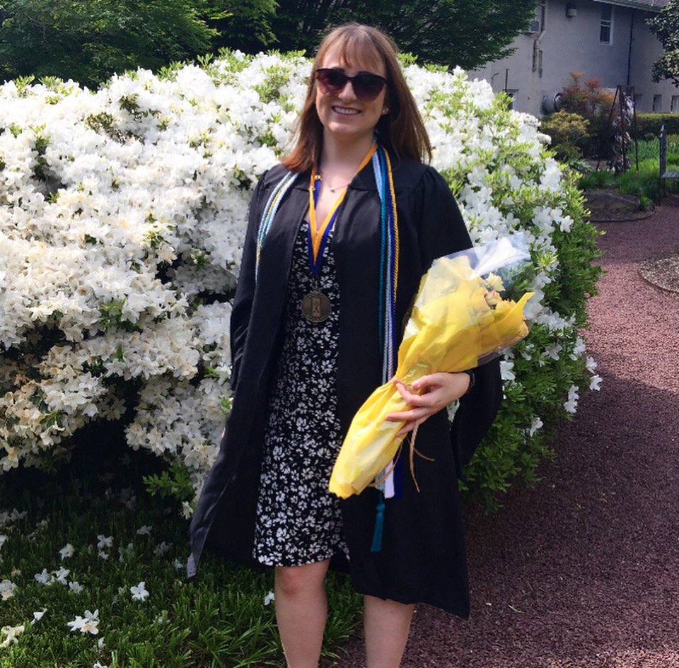 Congratulations to one of our best workers for graduating TOP of her class <a href="/monmouthu/">Monmouth University</a> with a Master of Social Work.. way to go!!!! <a href="/SorianosCaterer/">Sorianos Caterers</a>
