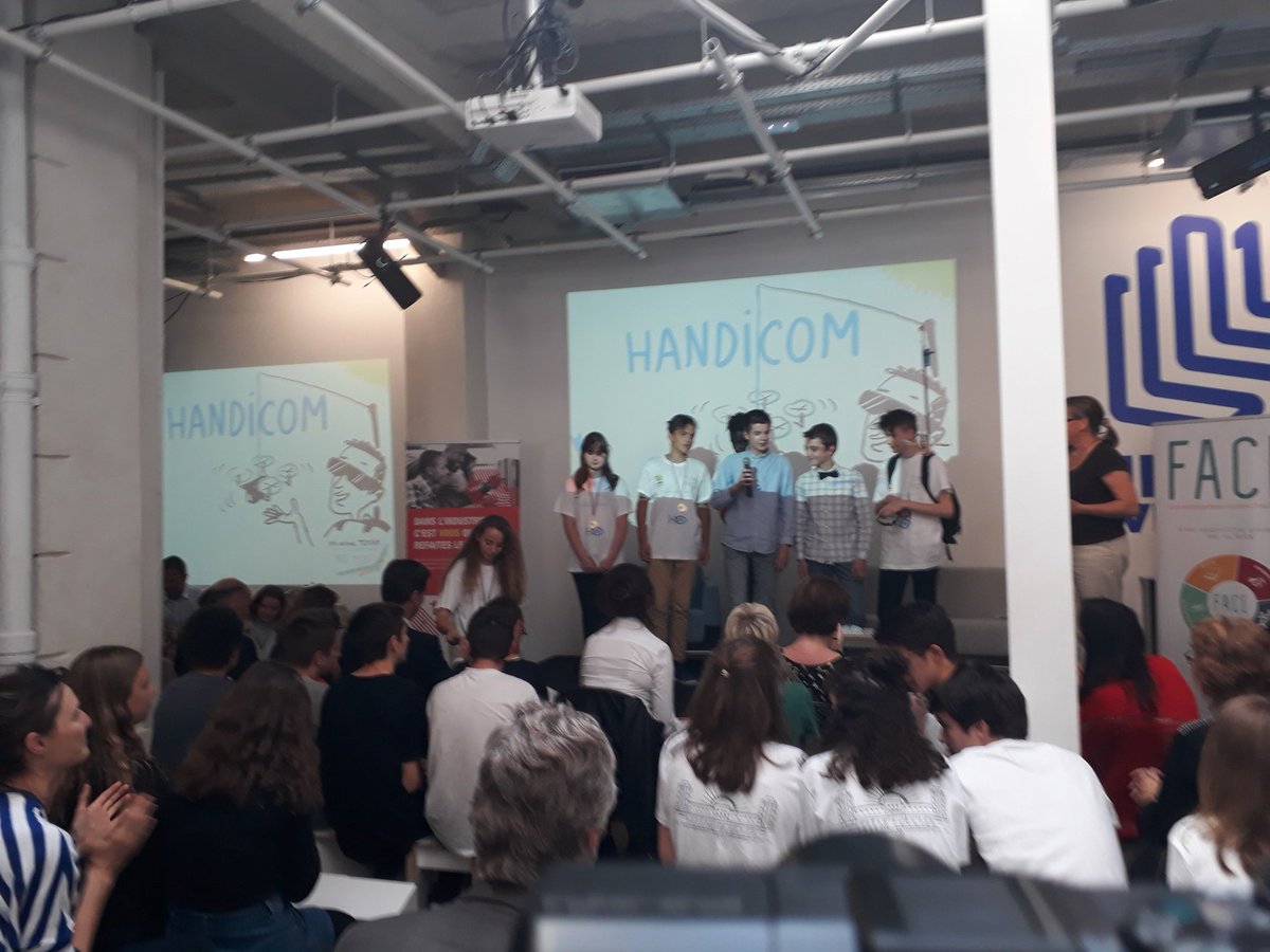 NajahMichele's tweet photo. @ProjetTEKNIK #Handicom de l'@actoulouse dans les 6 premiers!! 👏😁@VilleCugnaux @EE_ac_toulouse @DAACToulouse @EmmaEpitech @EpitechToulouse @FondationFACE @FACEToulouse https://t.co/NWXFS42ALM