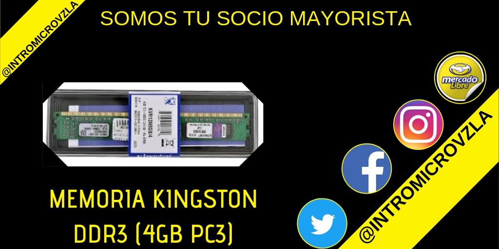 IntroMicroVzla's tweet image. Amplia la capacidad de tu equipo para un mayor rendimiento 💪

Contactanos al 0212.400.96.15/0212.400.96.16