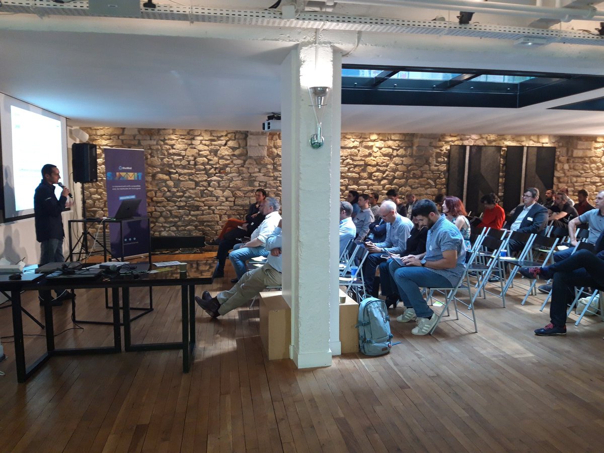 bluemind's tweet image. #BlueMindSummit dernière intervention de la journée, @tcataldo, notre directeur technique poursuit sur la roadmap avec notamment le stockage objet, la corbeille double fond ou encore SMIME 
#opensource #messagerie #nousavonslechoix