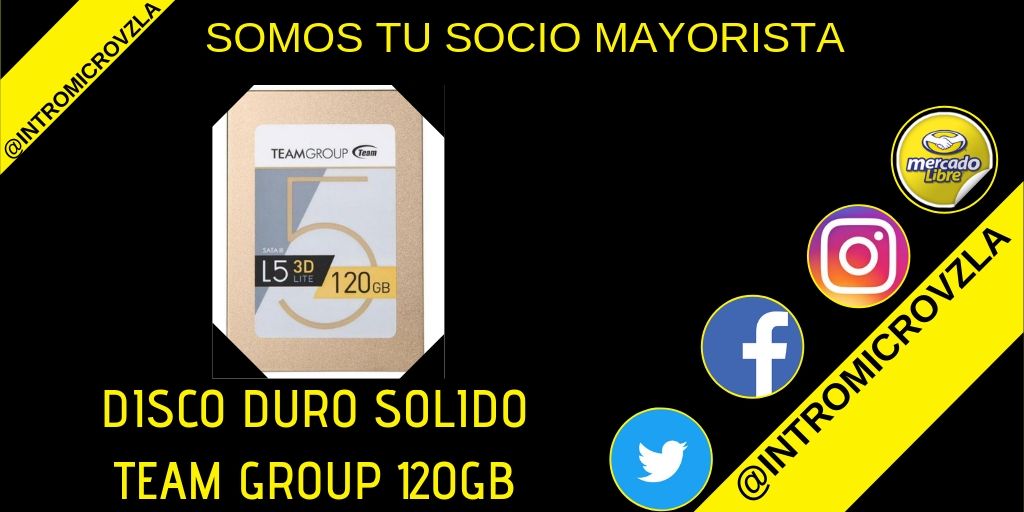 IntroMicroVzla's tweet image. Disponible disco duro marca Team Group ✅

Contactanos al 0212.400.96.15/0212.400.96.16