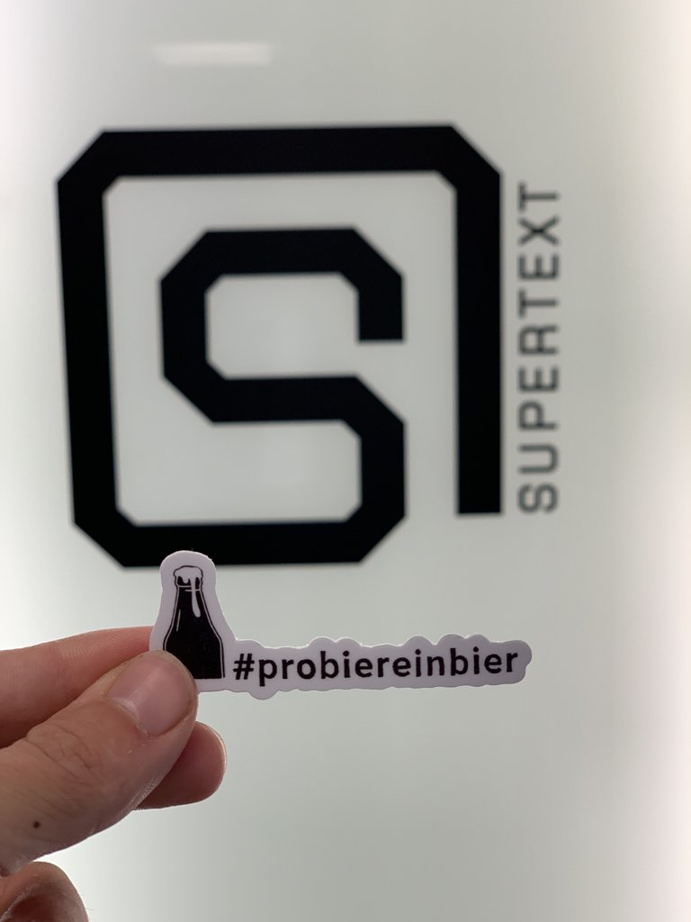 probiereinbier's tweet photo. Danke für die Superlocation, @Supertext! 💪🏻 https://t.co/b1iAQsp0PU