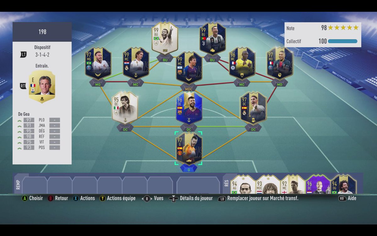 DaisyFut's tweet image. Fifa 18: 13.761.000 crédits; team terminée le 16 juillet
Fifa 19: 26.674.000 crédits;  team terminée le 2 juin

Je précise que j'ai opté pour la même méthode les deux années, jouer normalement et faire la 198 quand j'en aurais marre du jeu, donc période d'achat assez similaire.