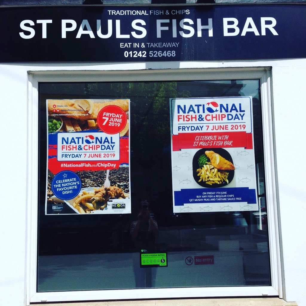 St Paul's Fish Bar on Twitter "It's NationalFishAndChipDay tomorrow! Come and celebrate with