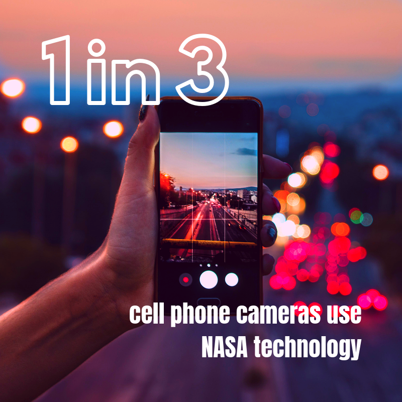 SpaceFoundation's tweet photo. This month, we're exploring all things SPACE SCIENCE!

Did you know 1 in 3 cell phone camera on the planet use technology that was invented for NASA spacecraft? 😮 Read more about this technology here: https://t.co/aRrKWmoonA #SpaceScience #SpaceEducates https://t.co/7Qiemb80q5