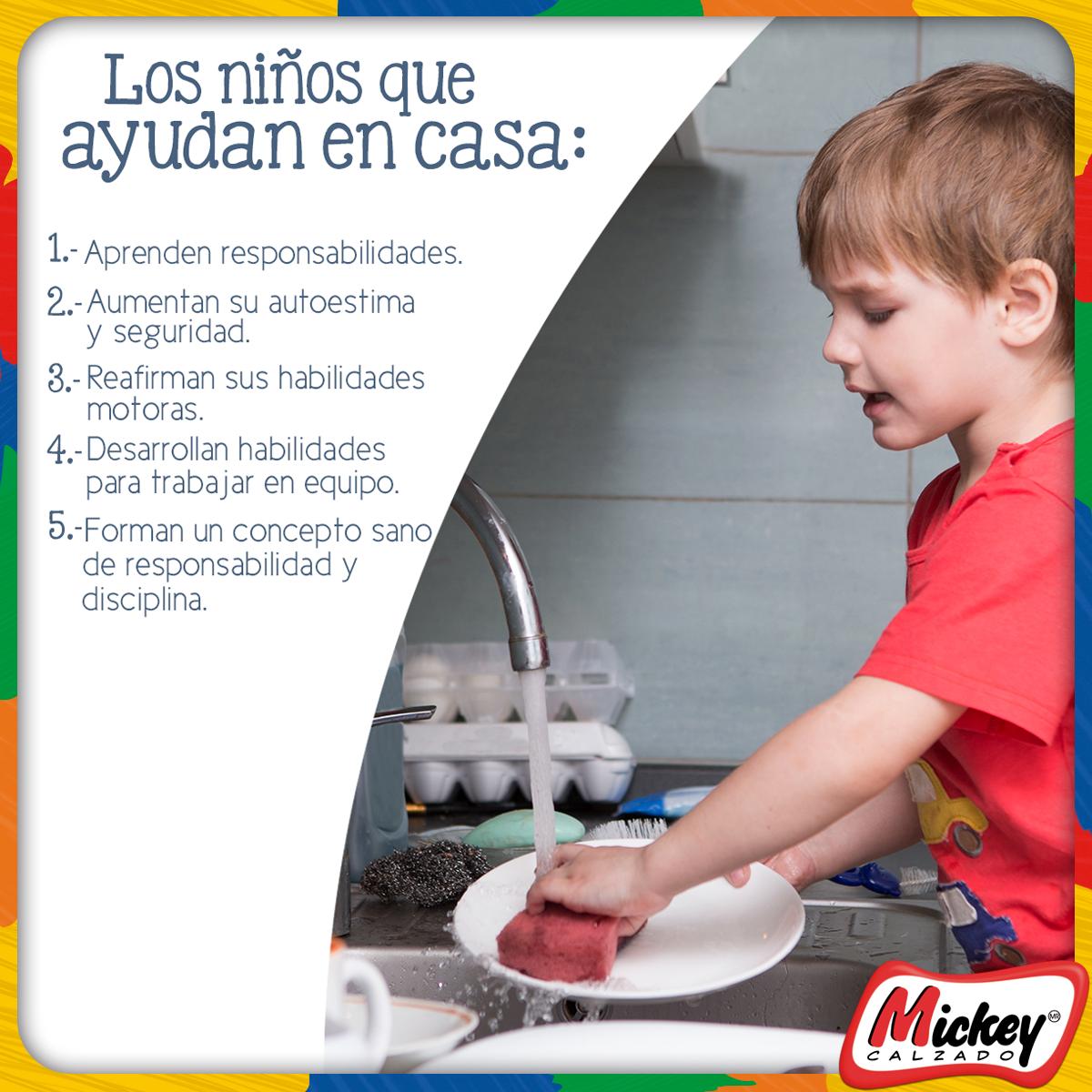CalzadoMickey's tweet photo. Cuando los niños ayudan en casa, aprenden que son miembros valiosos de la #familia y que, además, tienen una responsabilidad hacia ella. 💖 👨‍👩‍👧‍👦

 👉Aquí algunos beneficios: https://t.co/vwgAHtSQLs