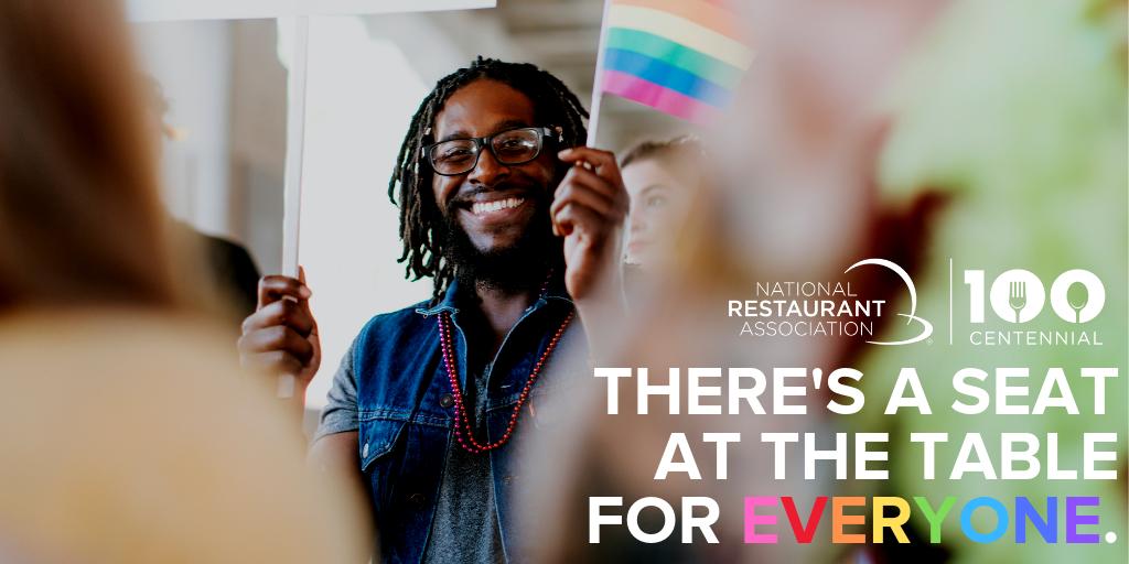 As the nation’s 2nd largest private sector employer, the #restaurant &amp; #foodservice industry employs more than 15 million people — many of whom are part of the #LGBTQ community. As we celebrate #PrideMonth, we recognize the contributions this community has made to our industry.