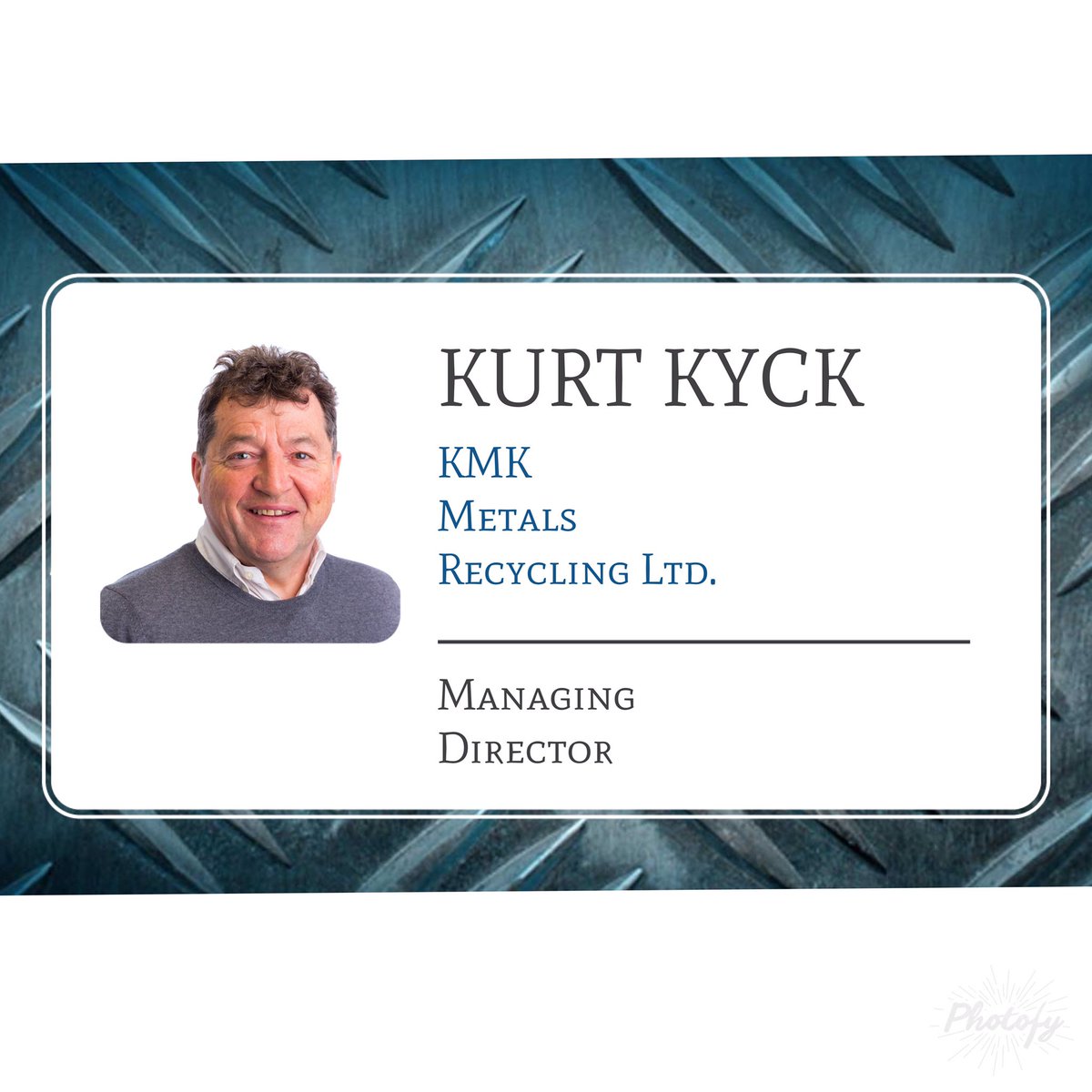 This week’s edition of ‘Getting To Know Us’ is an extra special one as it features our company founder and MD #KurtKyck. Read about the boss over on our Facebook page facebook.com/14206329182067…