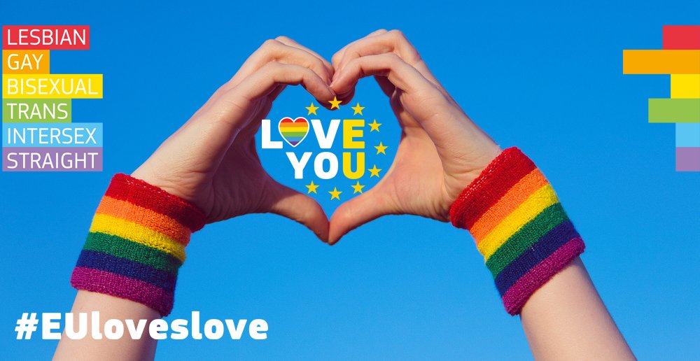 Celebrating difference and standing up to intolerance, we’ll be marching at @CapitalPrideDC on Saturday June 8th. Hope to see you there! #EU4LGBT #EU4Diversity #EUloveslove #DCPride