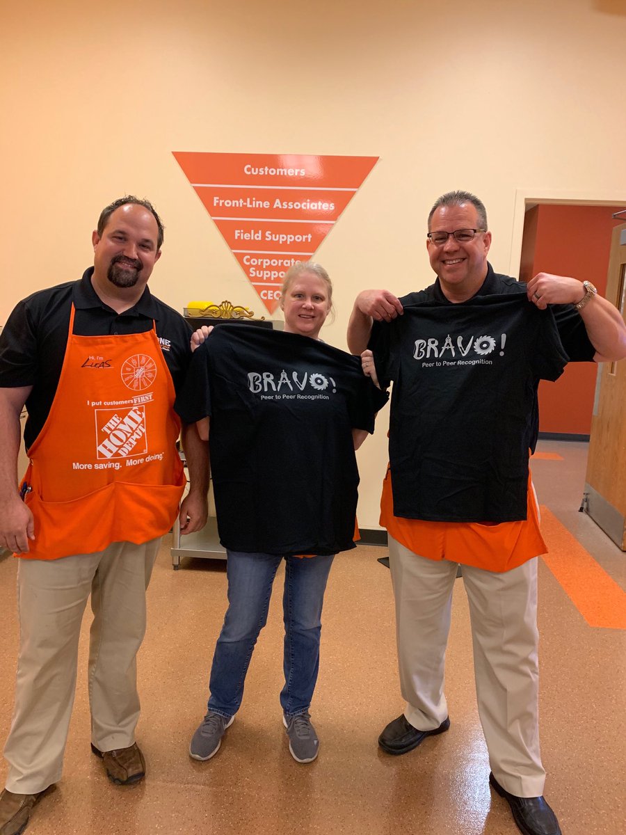 Building camaraderie through the bravo program. Congratulations to our Key 1 winners ⁦@THDG8OR⁩ ⁦<a href="/SMeyerTHD/">Saige M</a>⁩ ⁦<a href="/nickbellmyer86/">Nick Bellmyer</a>⁩ ⁦<a href="/Samanth87202164/">Samantha</a>⁩ ⁦<a href="/THDKIVI/">Lorie Kivi</a>⁩ ⁦@THDDennisKessie⁩