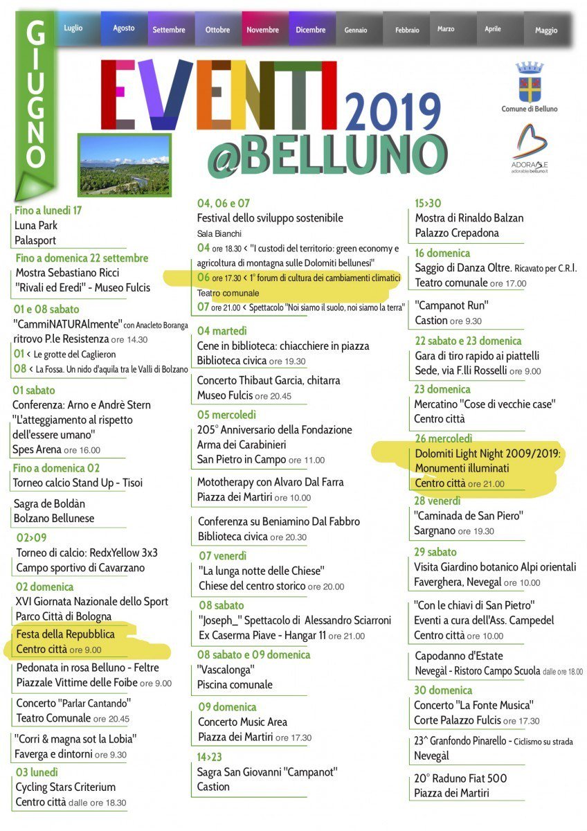 La locandina degli eventi di Giugno!! adorable.belluno.it/la-locandina-d…
